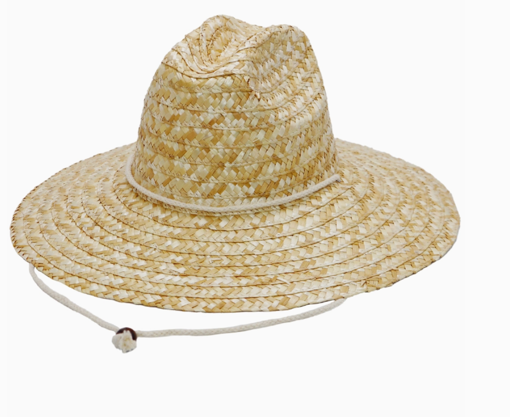 Custom Embroidered Women's Straw Hat, Natural  Stitchmonograms   