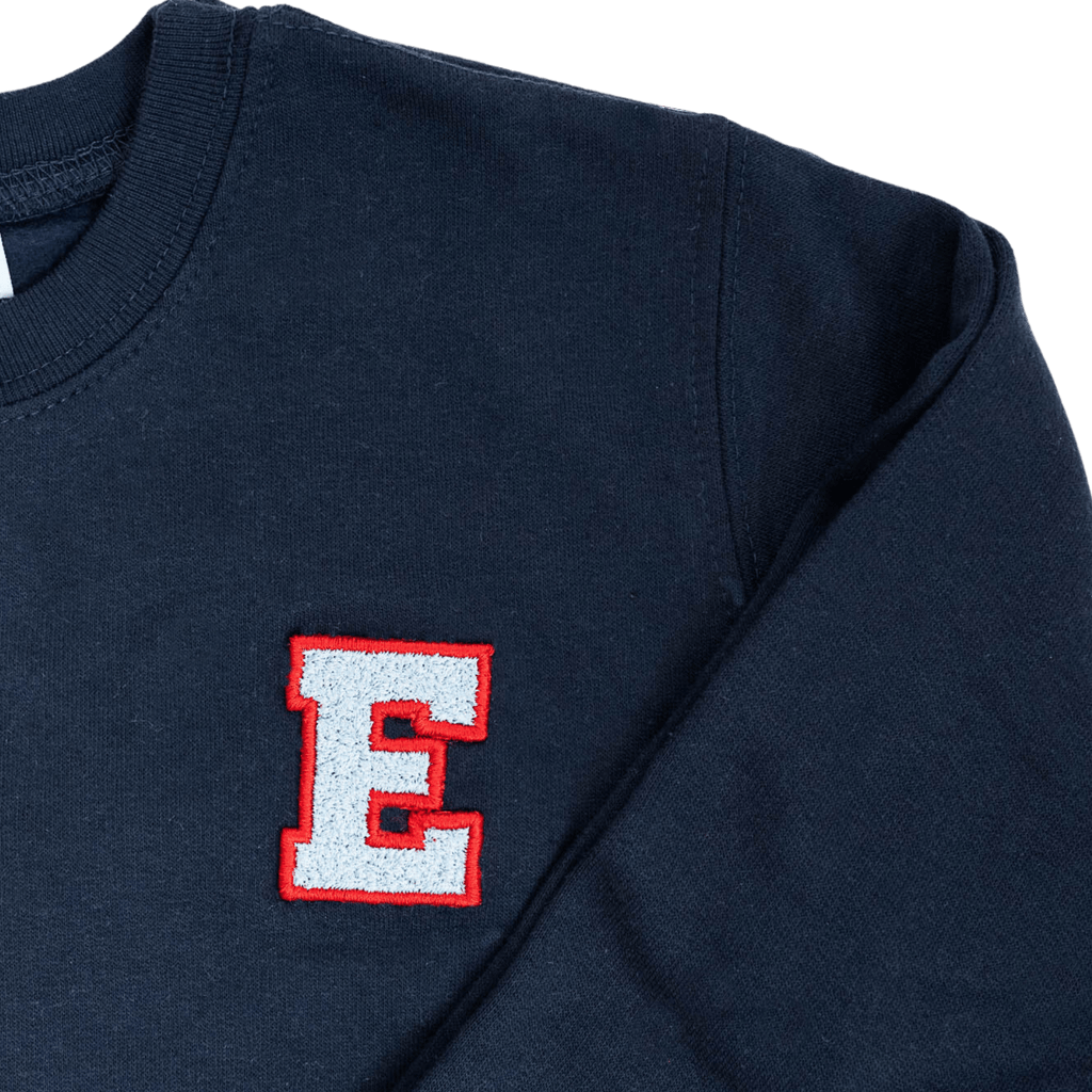 Varsity Sweatshirt, Navy  Stitchmonograms   