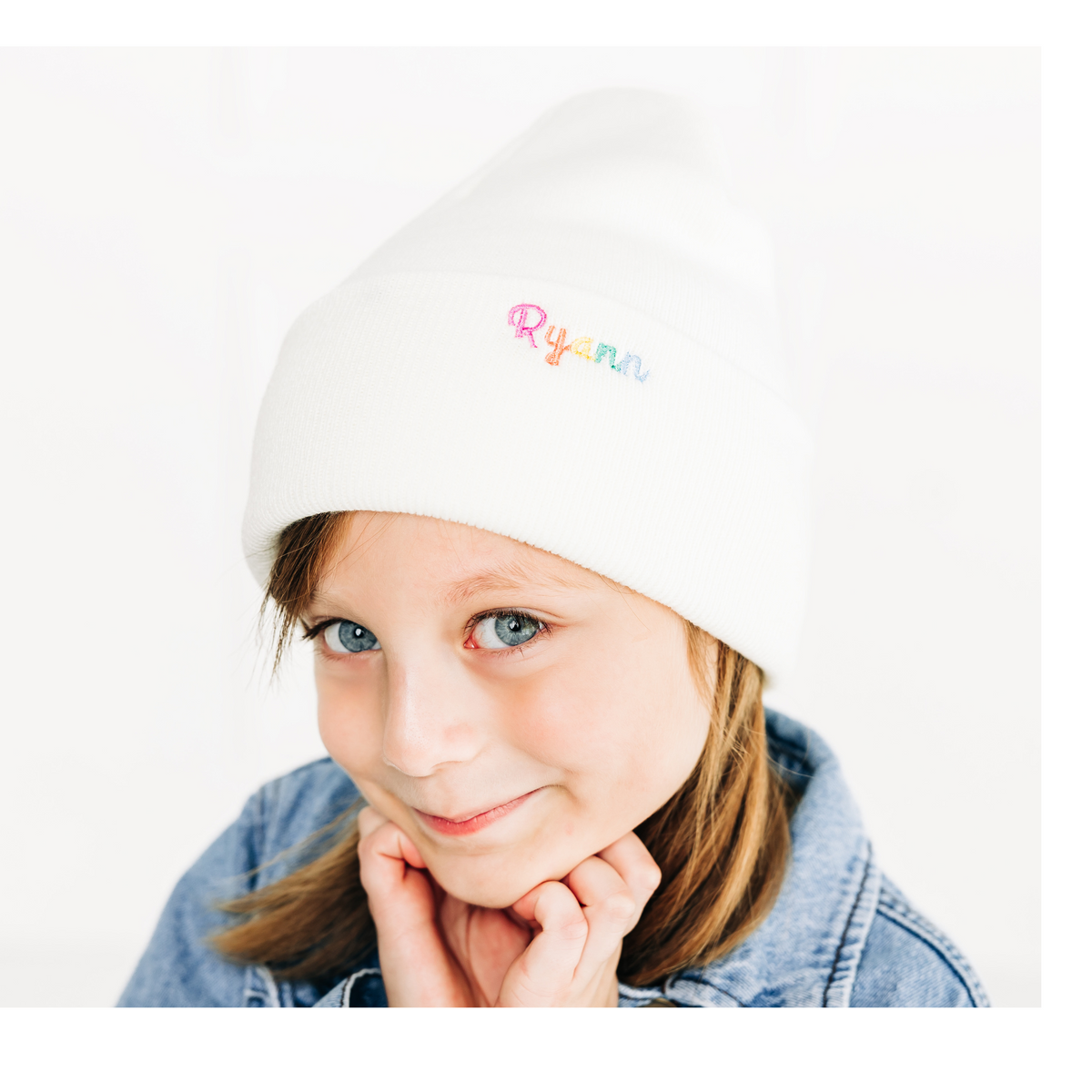 Chunky Wool Beanie - Ivory