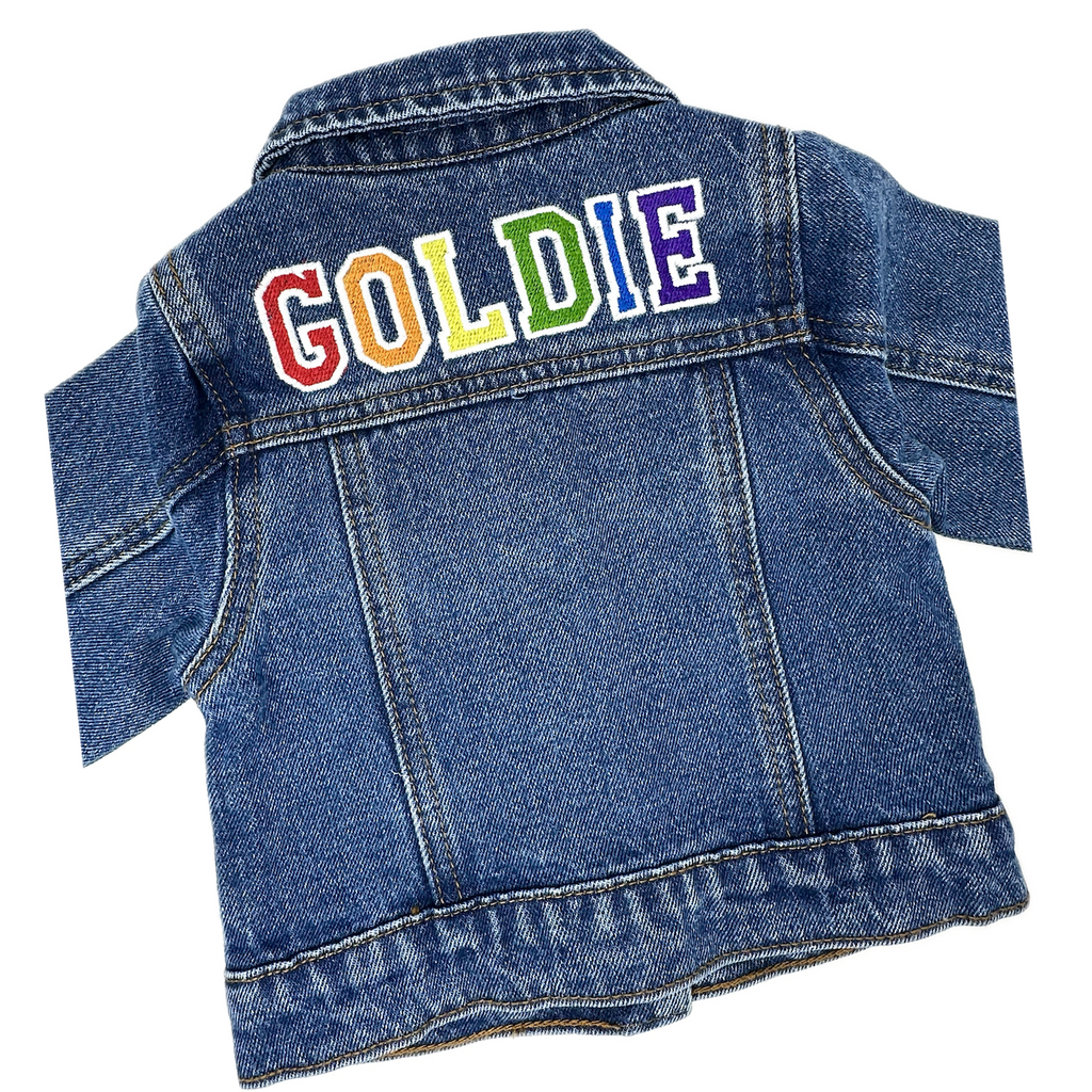 Custom Jean Jacket (Baby/Toddler)  Stitchmonograms   