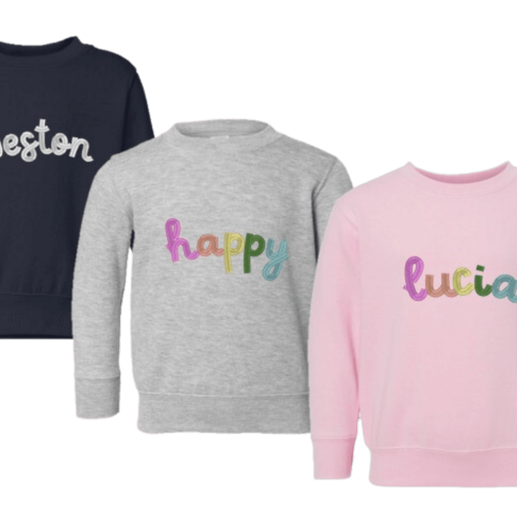 Custom Fringe Sweatshirt  Stitchmonograms   