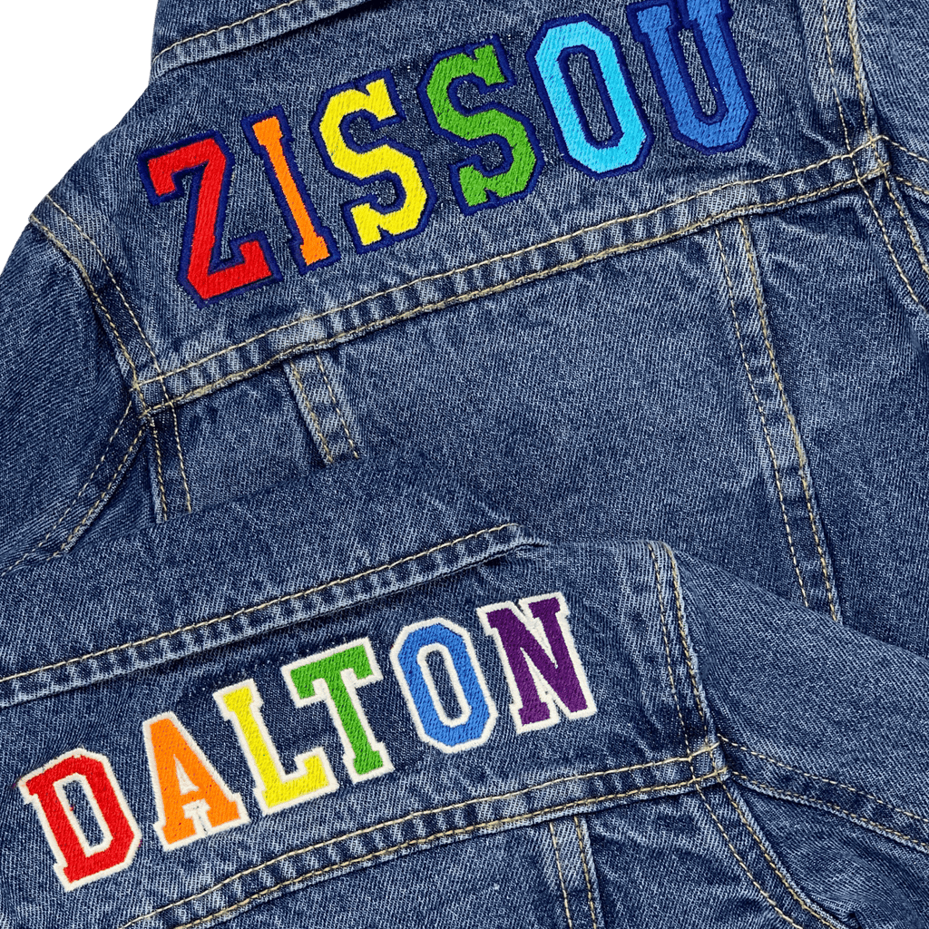 Custom Jean Jacket (Baby/Toddler)  Stitchmonograms   