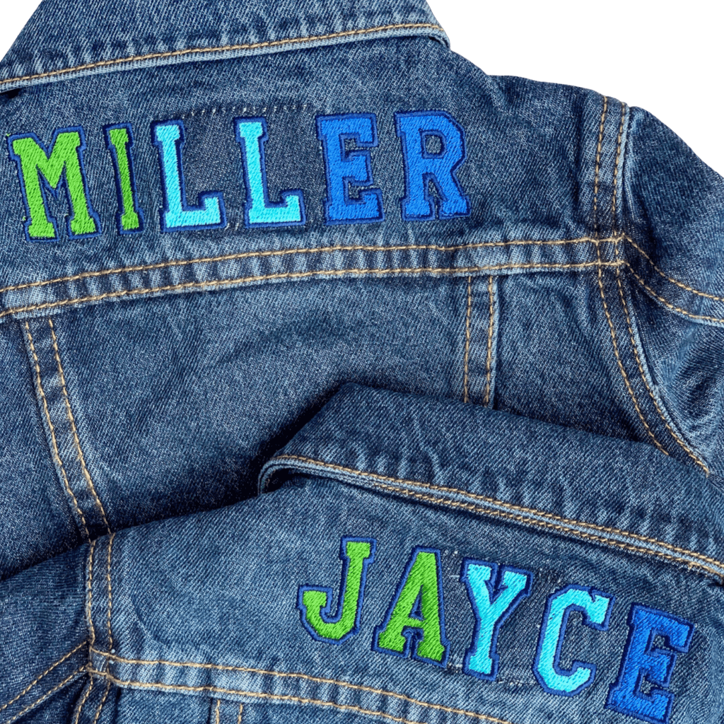 Custom Jean Jacket (Baby/Toddler)  Stitchmonograms   