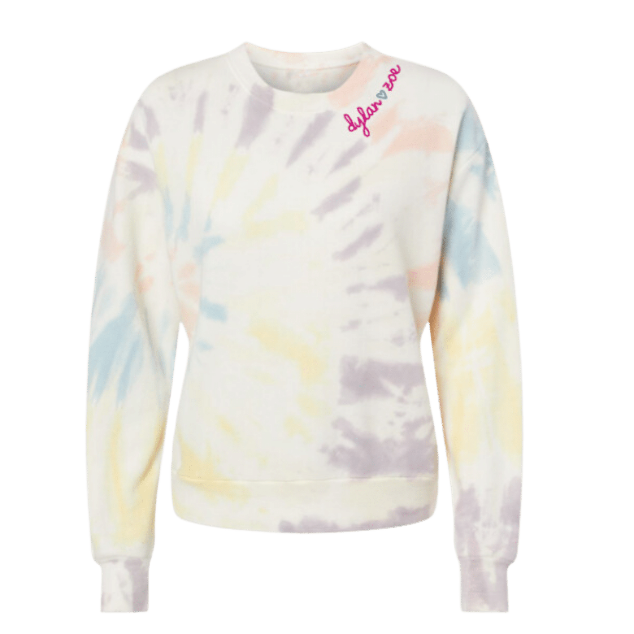 Women's Tie Dye Crewneck Sweatshirt