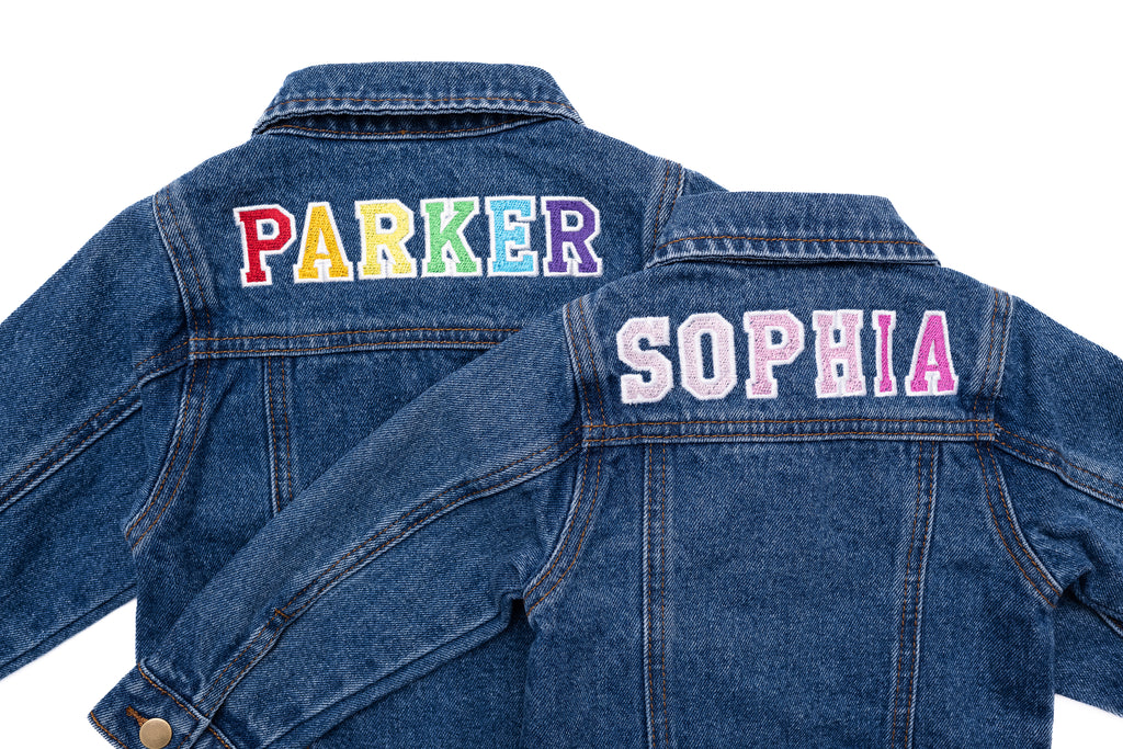 Custom Jean Jacket (Baby/Toddler)  Stitchmonograms   